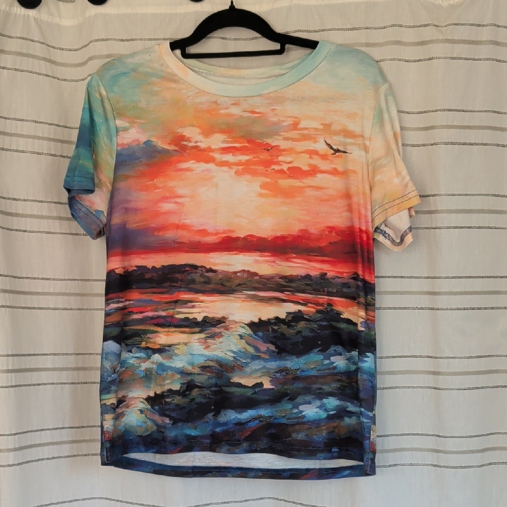 SHEIN Picture T Shirt